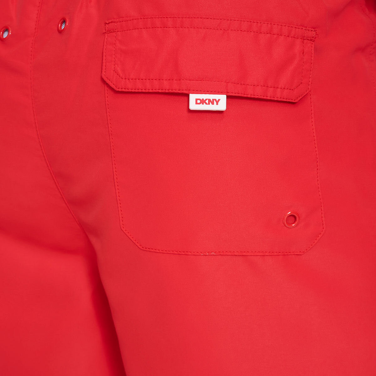 DKNY Traje de baño para Caballero rojo extra grande
