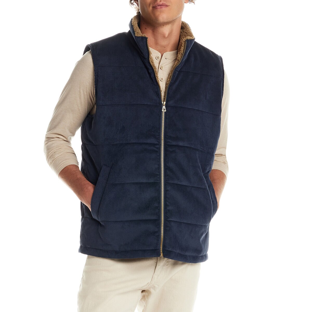 Weatherproof Vintage Chaleco para Caballero Azul Extra Grande Weatherproof Vintage Chaleco para Caballero Azul Extra Grande