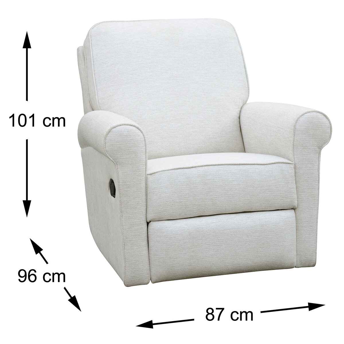 Distinción, Minnesota, Sillón Reclinable Manual