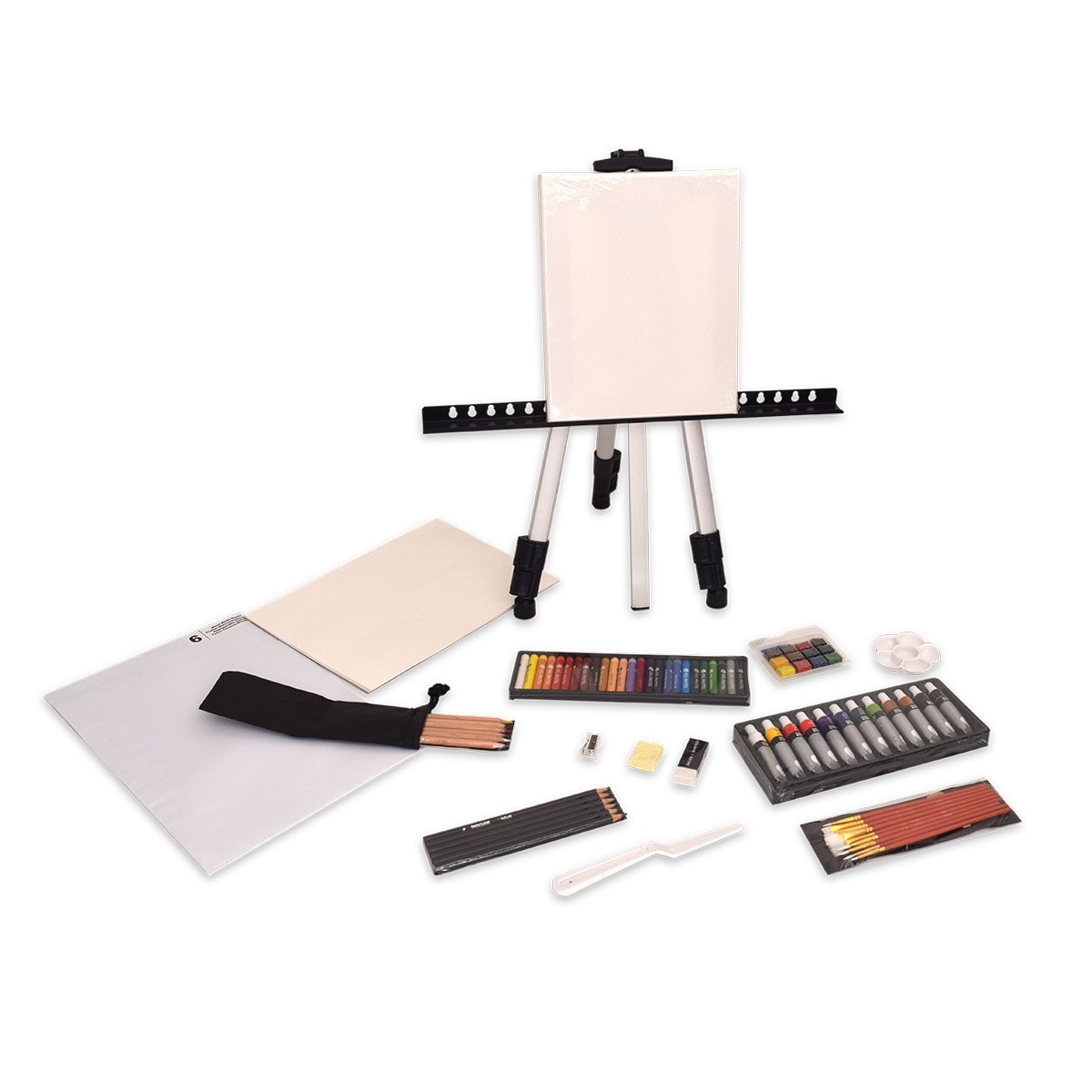 Daler & Rowney Set de Arte con Caballete 115 Piezas