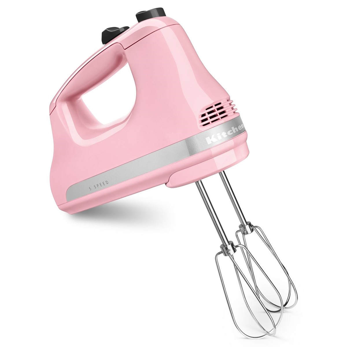 Kitchenaid, batidora de mano de 5 velocidades, rosa Cos...