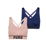 Puma Brasier deportivo para Dama 2 piezas Rosa Chica