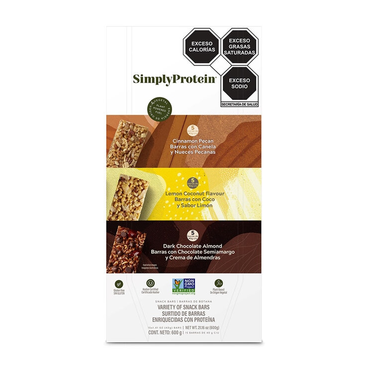 Simply Protein Surtido de Barras con Proteína 600 g