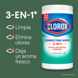 Clorox Toallas Desinfectantes 5 pzas con 85 Toallitas cada una