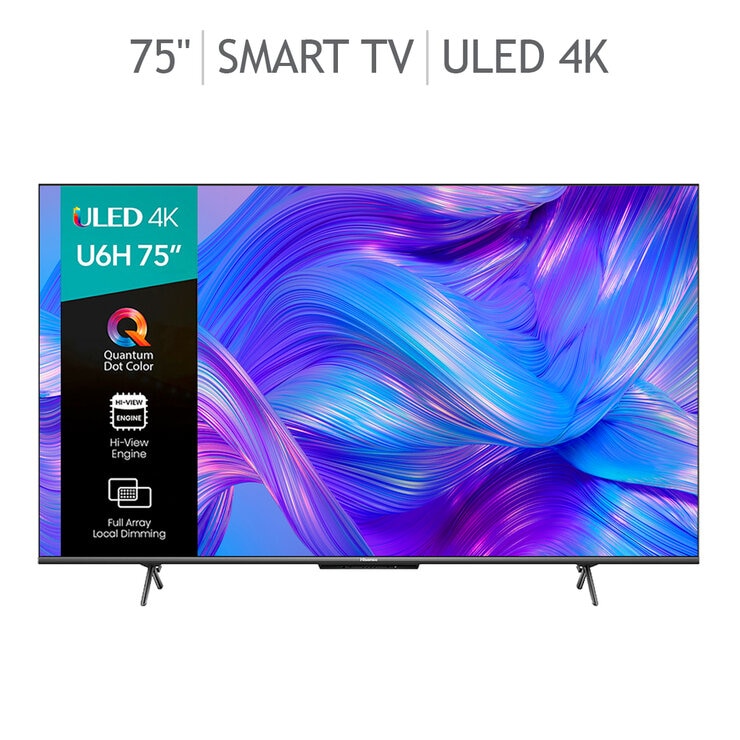 Hisense Pantalla 75" ULED 4K Smart TV