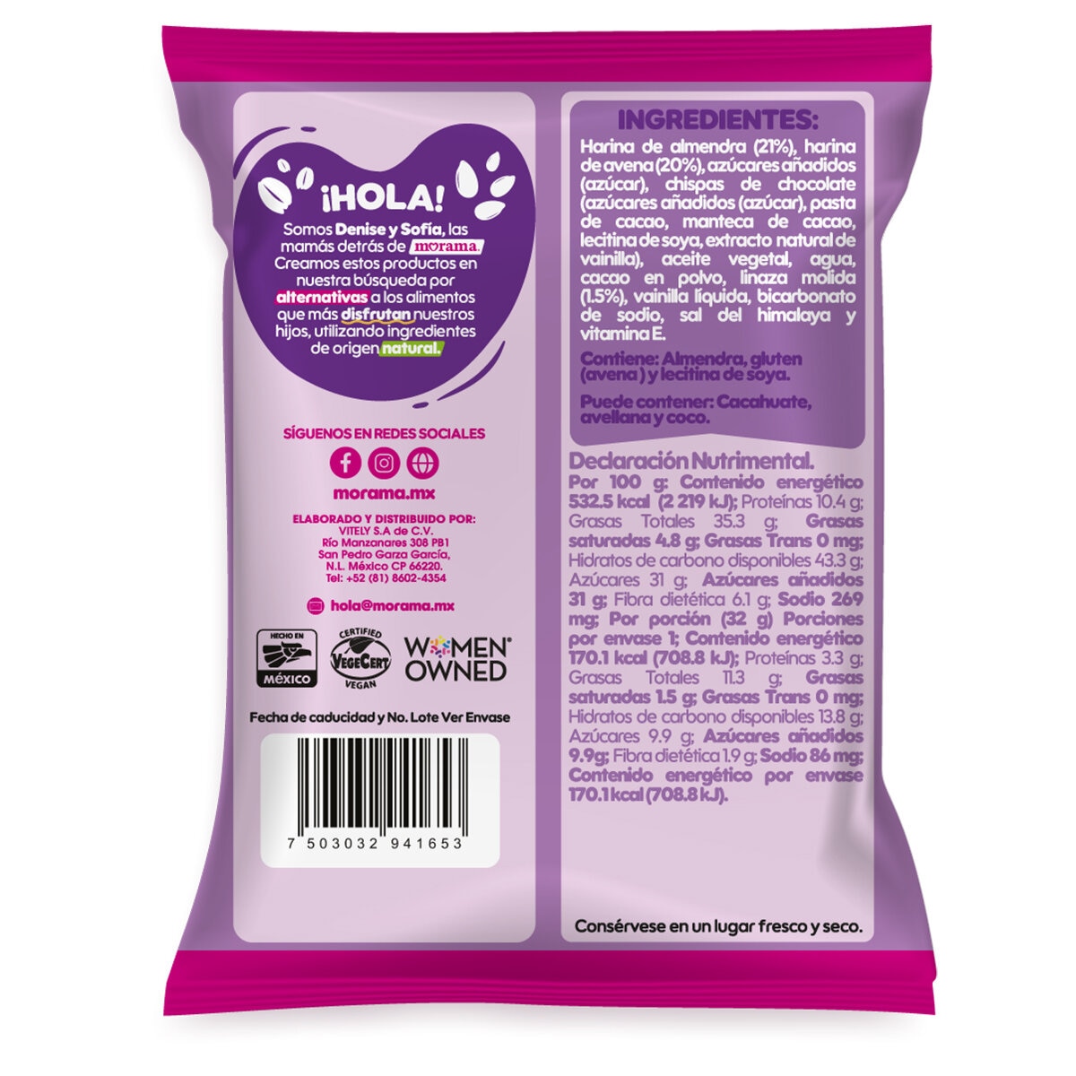 Morama Galletas Doble Chocolate 384 g