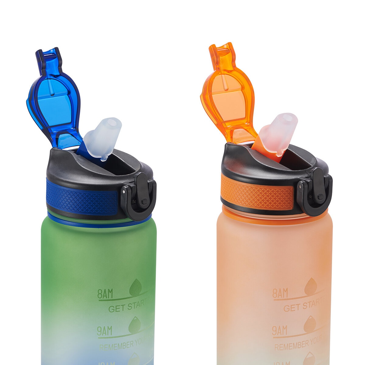 Juego de 2 Botellas  Azul 880 ml