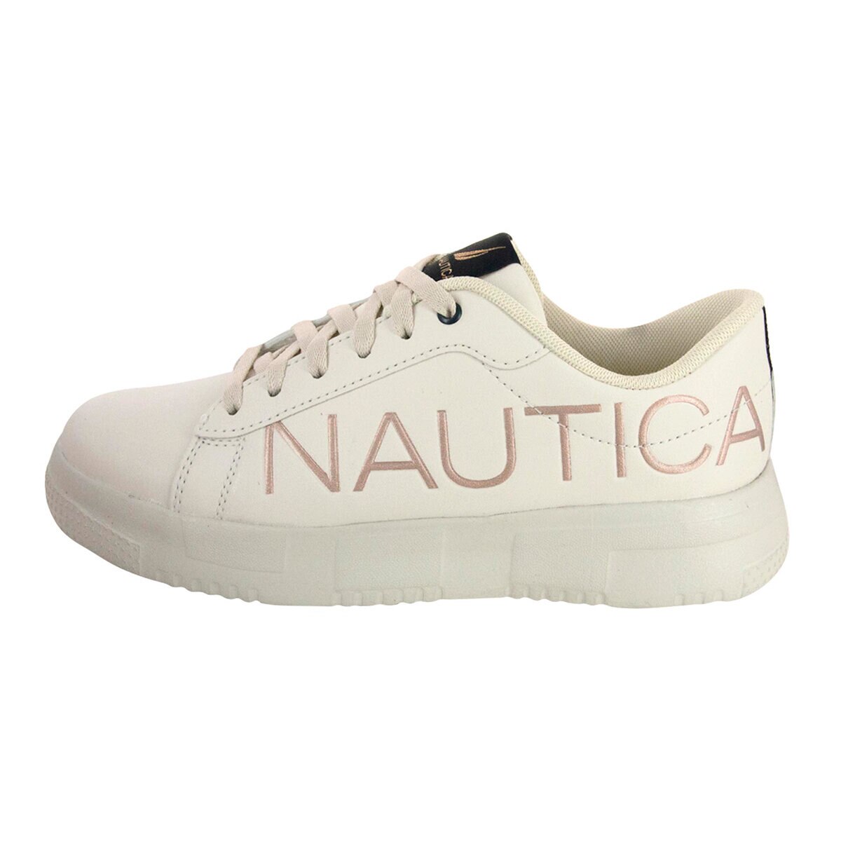 Nautica Tenis Modelo Ulmar Color Beige para Dama en Varias Tallas