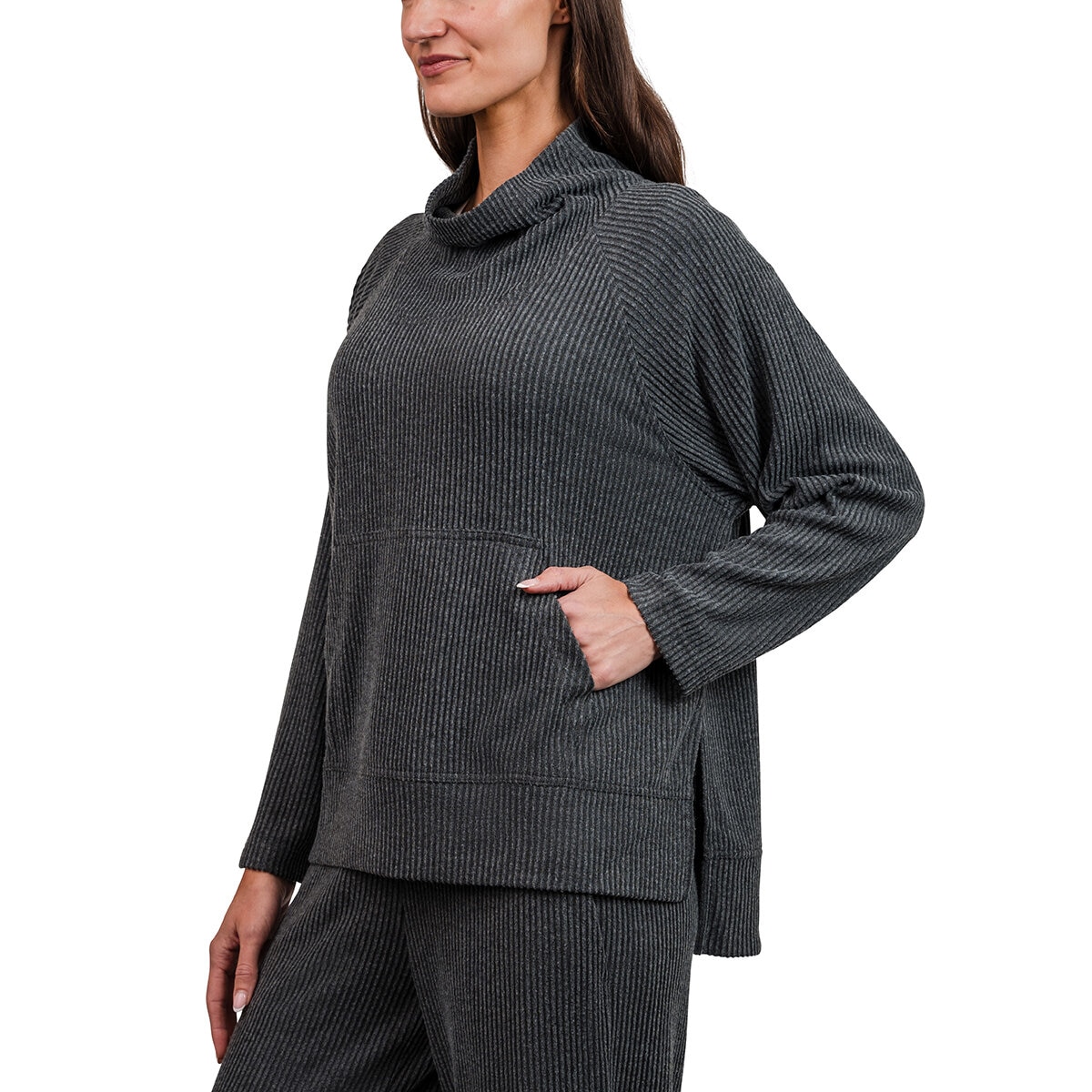 Tuff Apparel Sudadera para Dama Negro Mediana