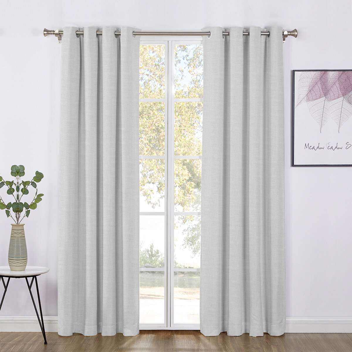 SUN + BLK Cortinas con Bloqueo Total de Luz 132 cm x 213 cm Varios Colores