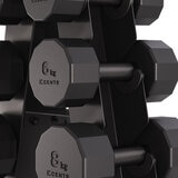 Centr Set De Mancuernas De Goma