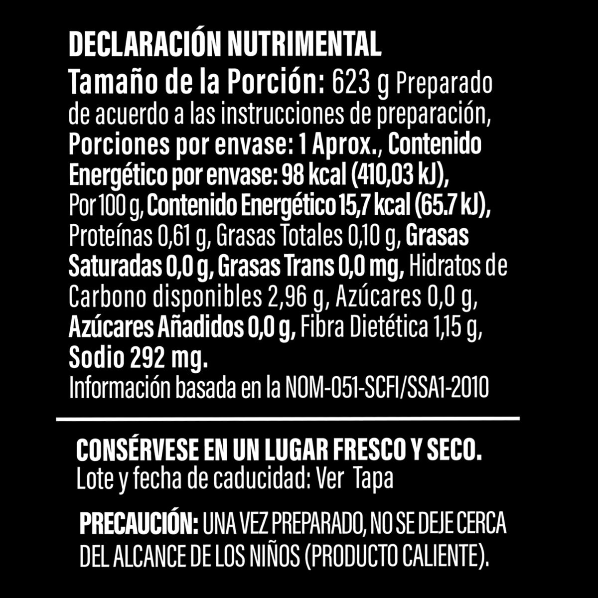 Veggie Zero Sopa Instantánea de Fideos y Arroz 6/85 g