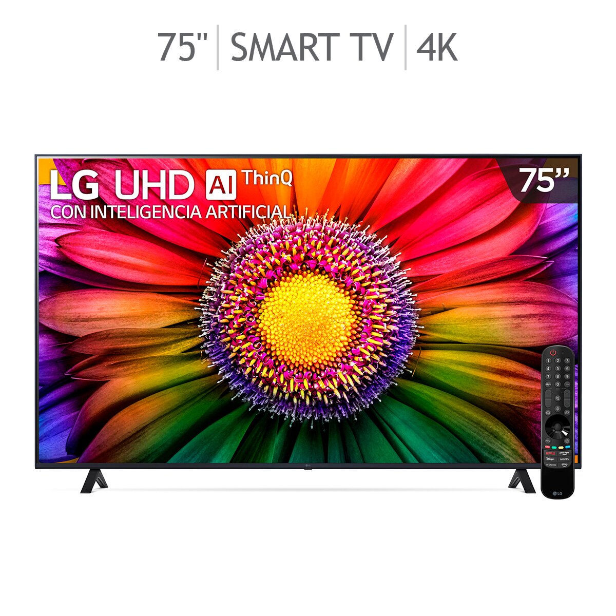 LG Pantalla 75" 4K UHD Smart TV Costco México