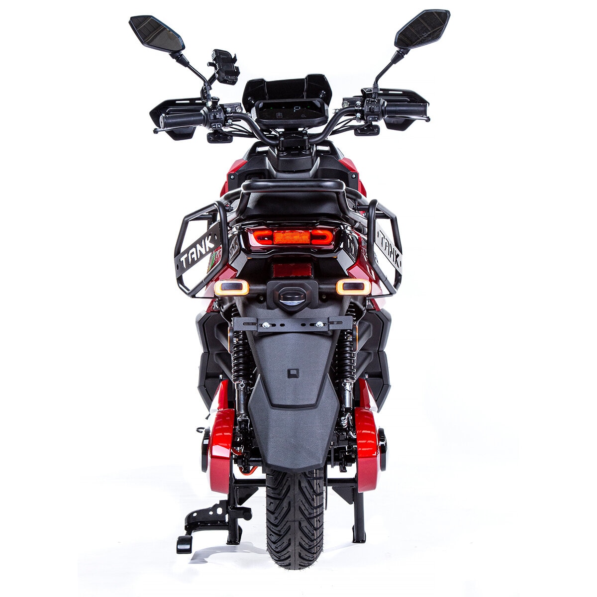 OMO Motocicleta Eléctrica Athena X1 Pro Roja