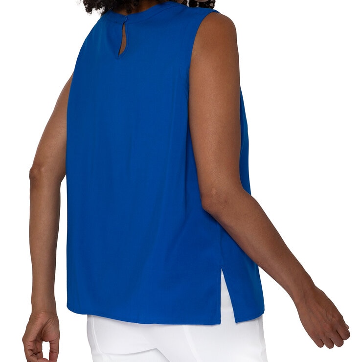 Mario Serrani Italy Blusa para Dama Azul Extra Grande