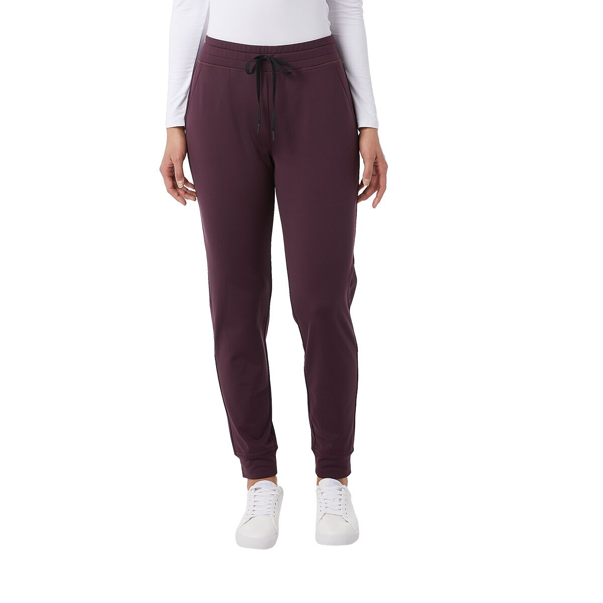 32 Degrees Heat Pantalón Jogger para Dama Vino Mediana Costco México
