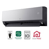 LG Aire Acondicionado ArtCool Inverter, VR122HD, Enfriamiento y Calefacción, 220V, 1 Tonelada, 12,000 BTU/h, WiFi