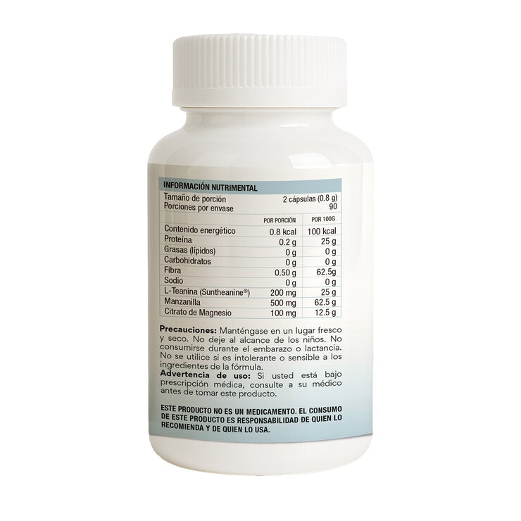 Bio B DeTense l- Teanina y Magnesio 90 Cápsulas