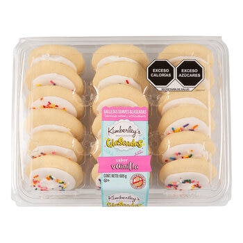 Kimberley's Bakeshoppe Galletas Suaves Glaseadas 689 g
