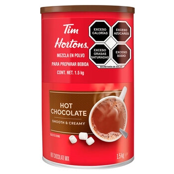 Tim Hortons Chocolate en Polvo  1.5 kg