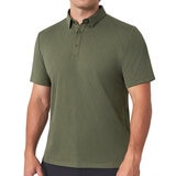 Modern Ambition Polo para Caballero Verde Extra Grande