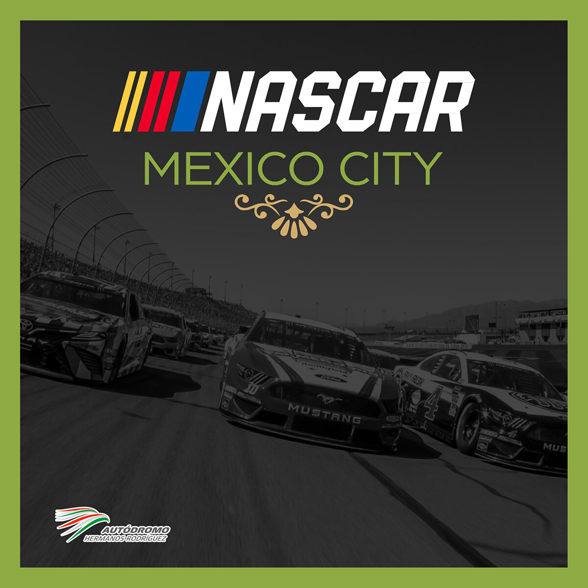 Paquete Nascar Ciudad de México: Boleto de Entrada para 2 Personas en Boxes Diamante del 13 al 15 de Junio 2025 (Alimentos Incluidos)