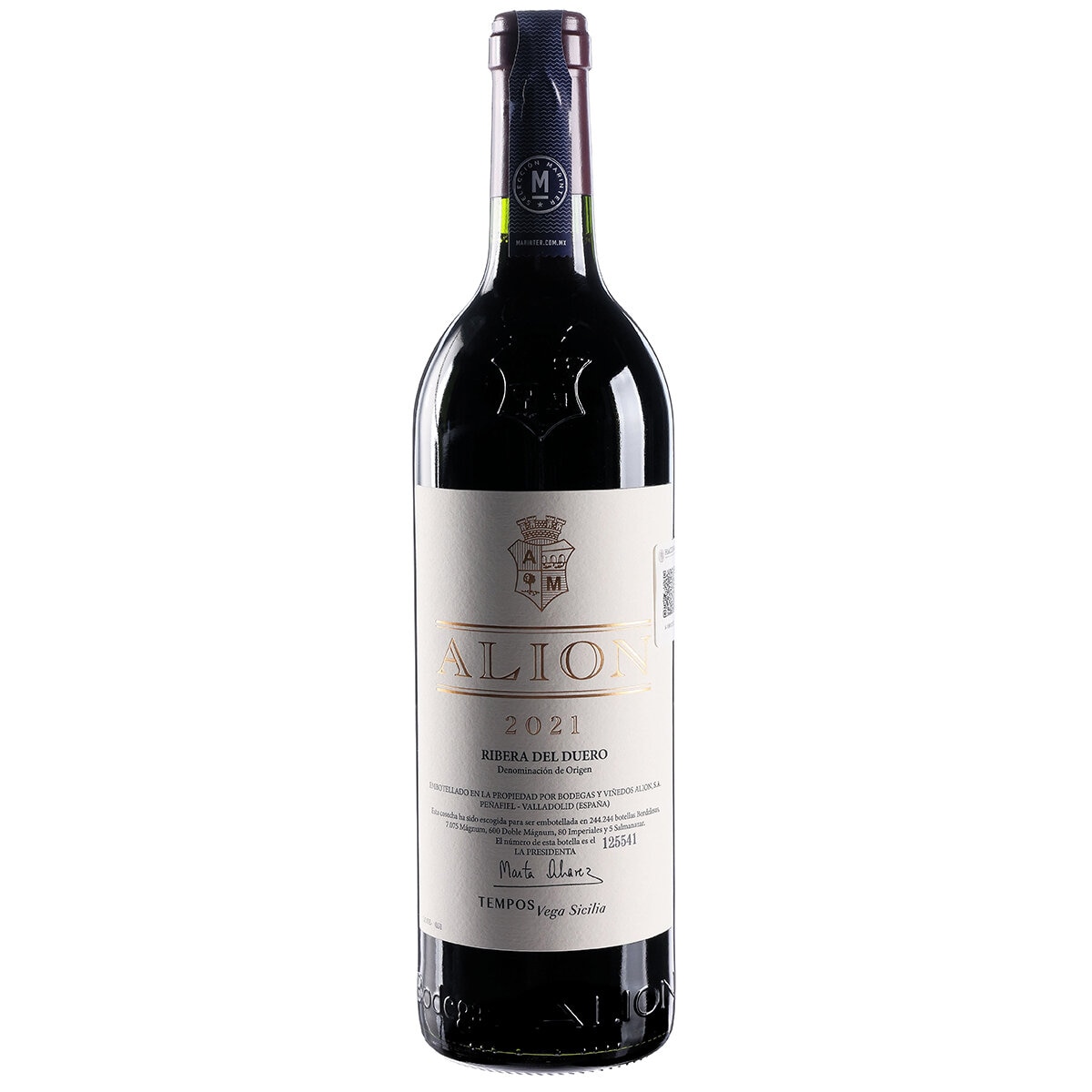 Vino Tinto Alión 2021 750 ml