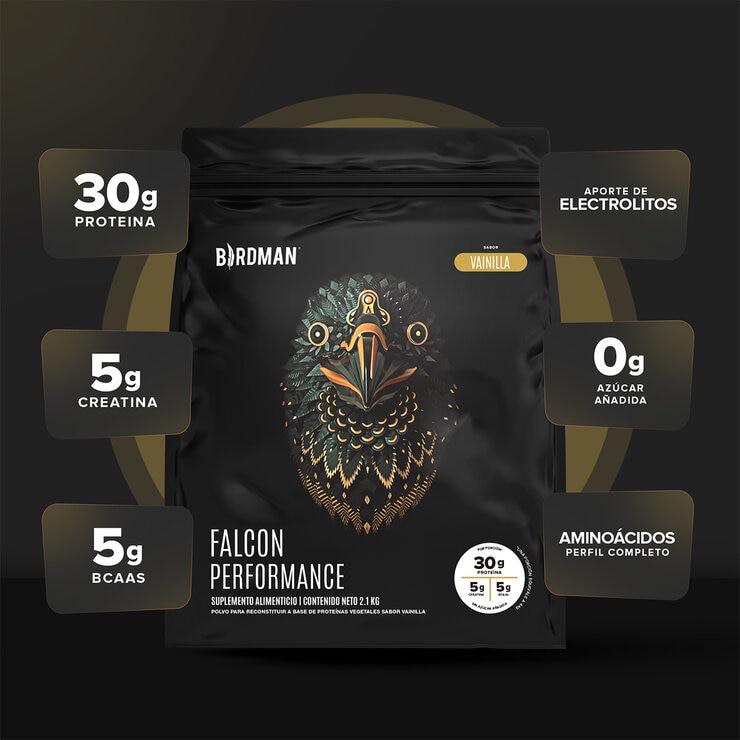 Birdman Falcon Performance Proteína Vegetal Sabor Vainilla 2.1 kg