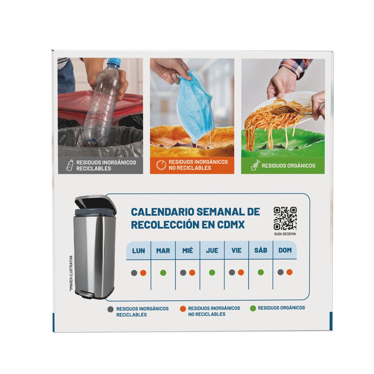 Logar Bolsas para Basura 150 pzas de 49 l