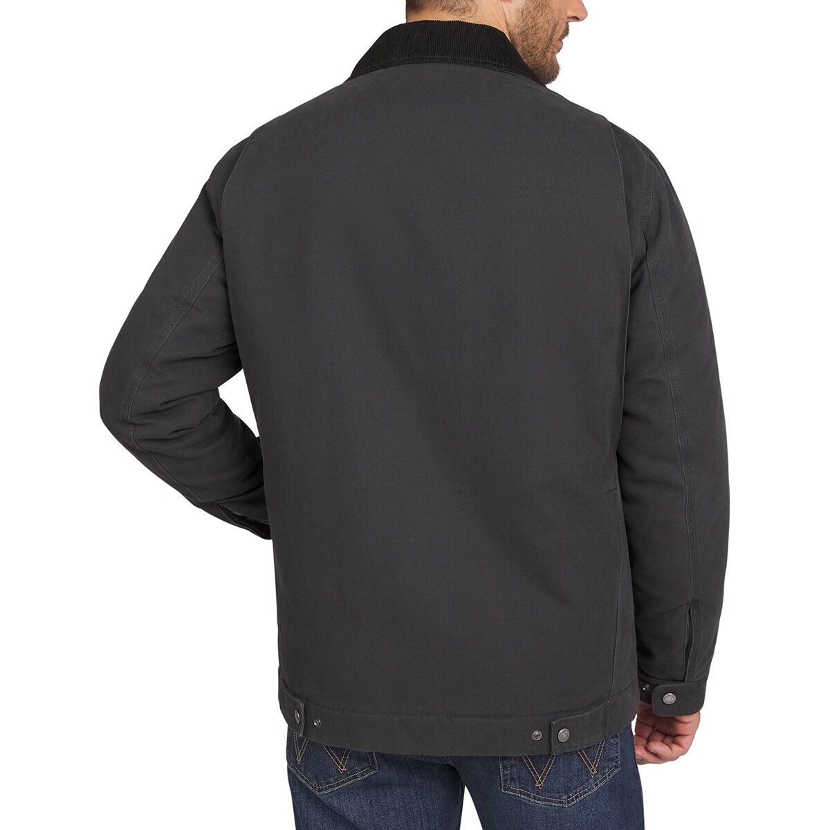 Wrangler Chamarra para Caballero Gris Grande