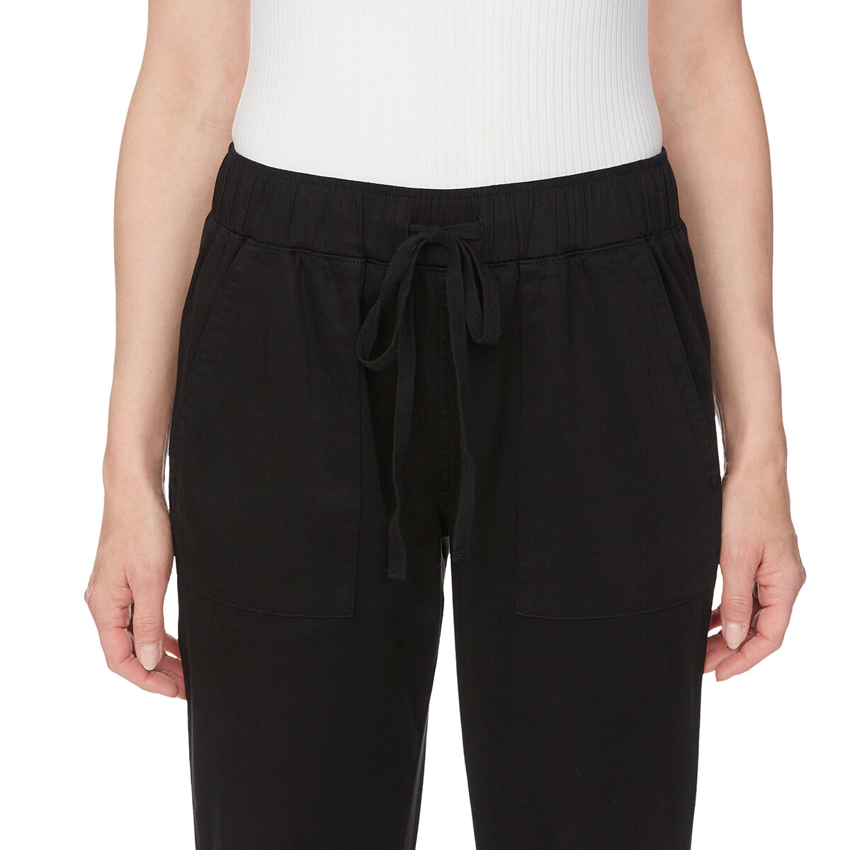 Buffalo David Bitton Pantalón para Dama Negro Extra Grande