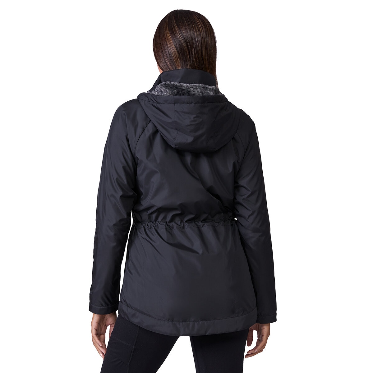 Free Country Chamarra rompevientos para Dama Negro Grande Free Country Chamarra rompevientos para Dama Negro Grande