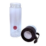 Zoma Tea Collection Termo de Doble Cristal con 2 latas de té