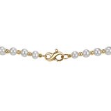 Collar de Perlas Cultivadas, 5-9mm, Oro Amarillo de 14K