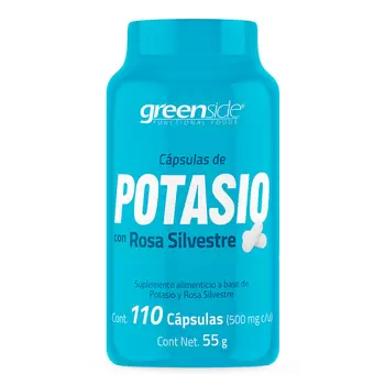 Greenside Potasio con Rosa Silvestre 110 Cápsulas