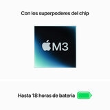 Apple MacBook Air 15" Chip M3 512GB Medianoche