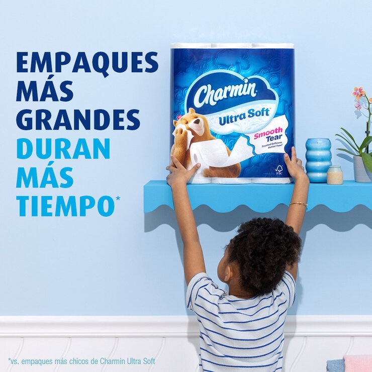 Charmin Papel Higiénico Ultra Soft 30 Mega Rollos