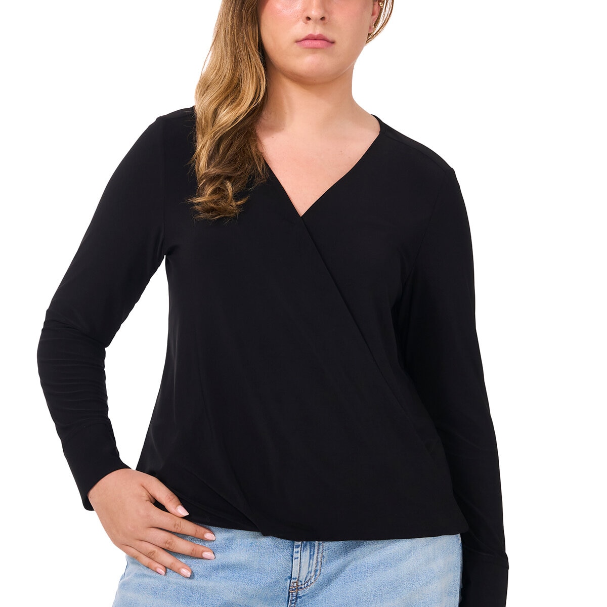 Vince Camuto Blusa para Dama Negro Mediana