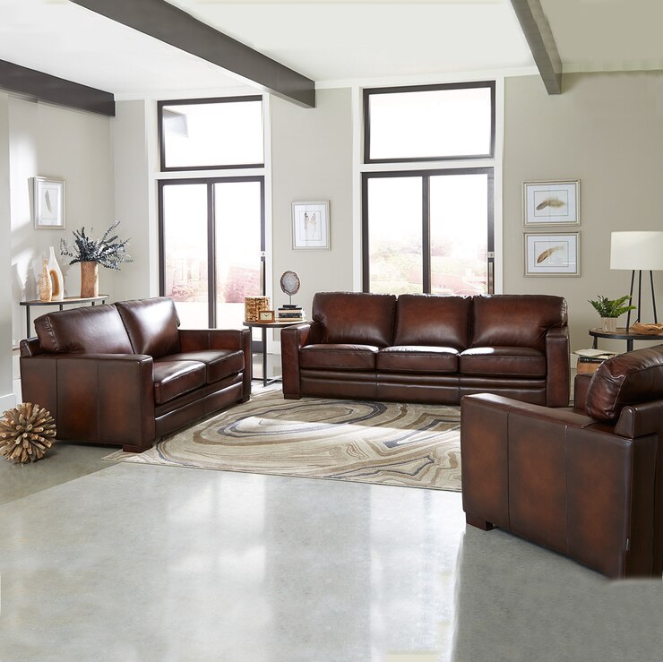 Prospera Home, Luca, set de piel, 3 piezas Costco México