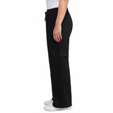 Chalc Industry Pantalones de Lino para Dama negro mediana