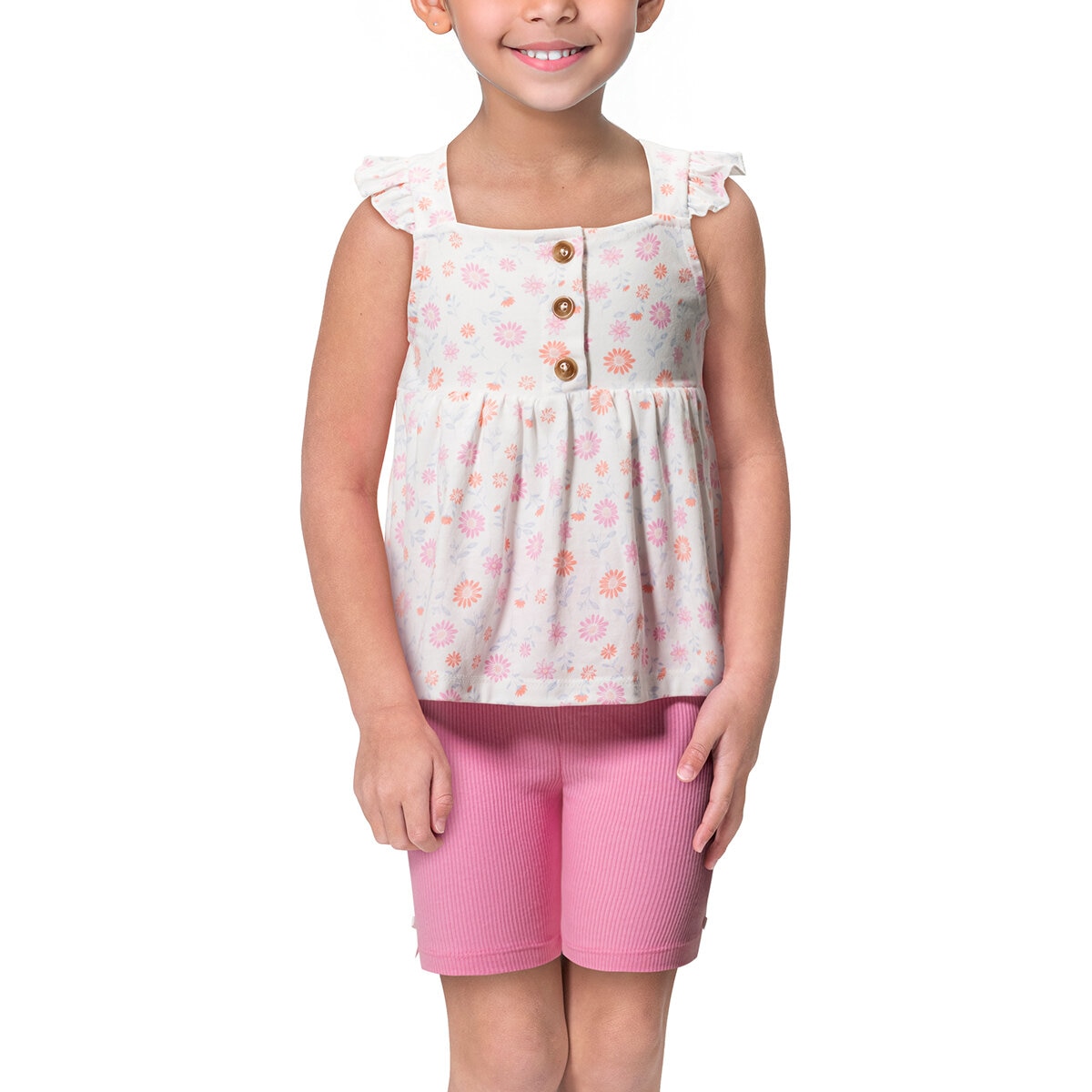 Nicole Miller Conjunto de 6 Piezas para Niños y Niñas Rosa / Azul / Naranja 6 Años