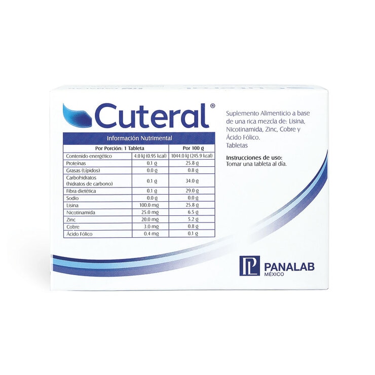 Cuteral 30 Tabletas