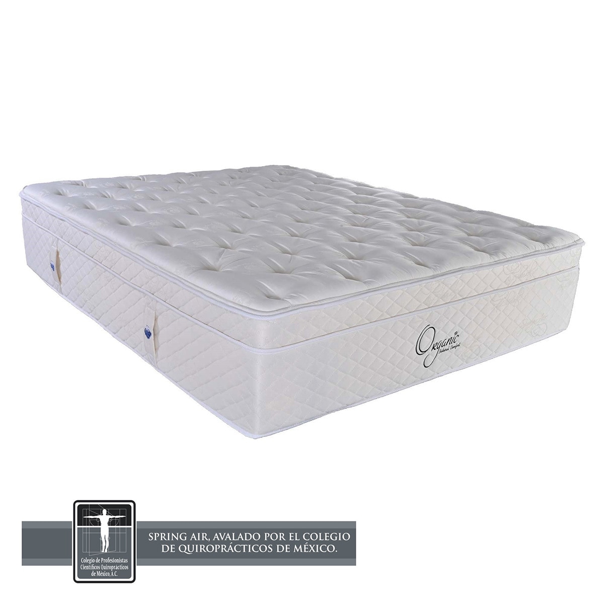 Spring Air, Colchón y Base, Queen Size, Natural Comfort