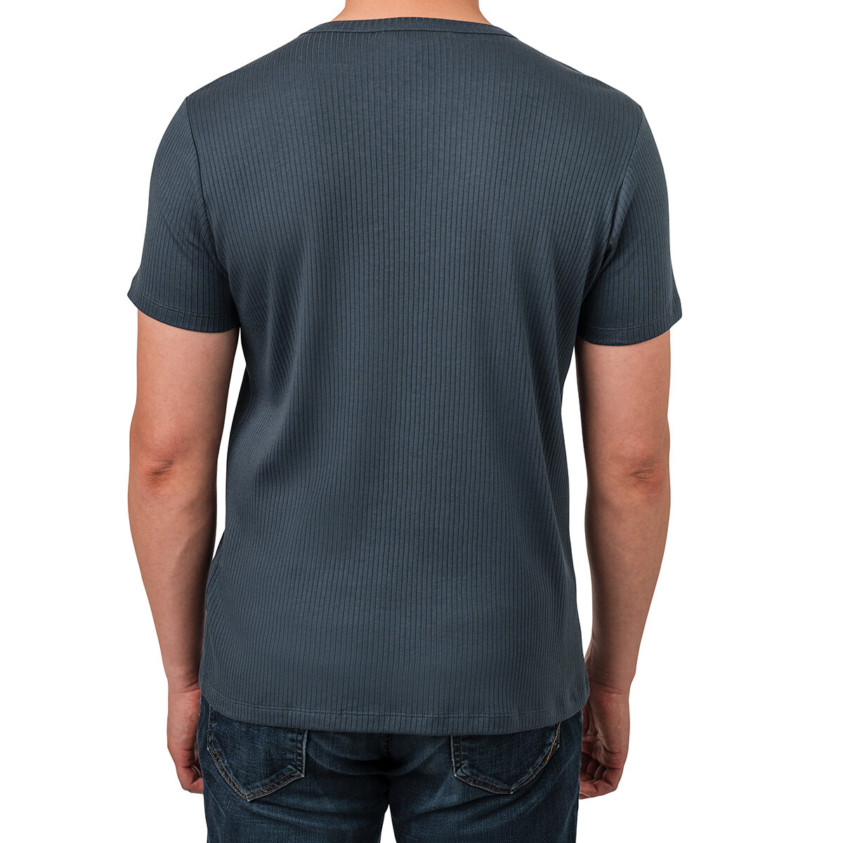 Rough Dress Playera para Caballero Azul Grande