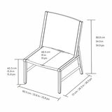 Agio, Hyde Park Set Bistro para Jardin de 3 piezas