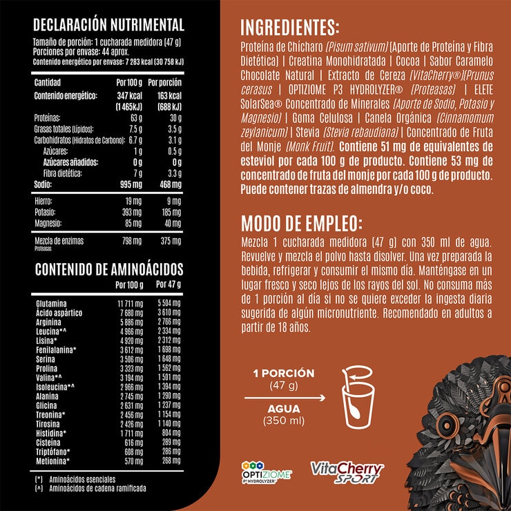 Birdman Falcon Performance Proteína Vegetal Sabor Chocolate 2.1 kg