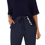 DKNY Pijama para Dama Azul