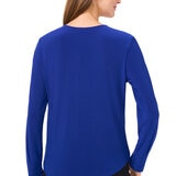 Vince Camuto Blusa para Dama Azul Extra Chica