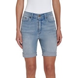 DKNY Jeans Short Bermuda para Dama azul 12