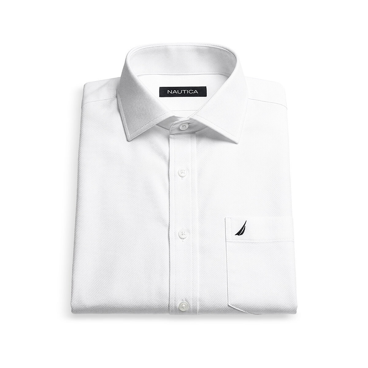 Nautica Camisa para Caballero Blanca Cuello 17 Manga 32/33 Nautica Camisa para Caballero Blanca Cuello 17 Manga 32/33